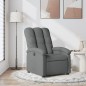 vidaXL Sillón reclinable de tela gris oscuro vidaXL Sillón reclinable de tela gris oscuro