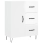 vidaXL Aparador alto madera contrachapada blanco brillo 69,5x34x180 cm vidaXL Aparador alto madera contrachapada blanco brillo 69,5x34x180 cm