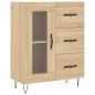 vidaXL Aparador alto madera contrachapada color roble 69,5x34x180 cm vidaXL Aparador alto madera contrachapada color roble 69,5x34x180 cm