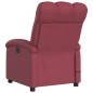vidaXL Sillón de masaje reclinable de tela color vino tinto vidaXL Sillón de masaje reclinable de tela color vino tinto