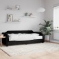 vidaXL Sofá cama con colchón tela negro 80x200 cm vidaXL Sofá cama con colchón tela negro 80x200 cm