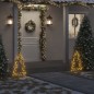 vidaXL Árbol de Navidad luces decorativas con estacas 80 LED 60 cm vidaXL Árbol de Navidad luces decorativas con estacas 80 LED 60 cm