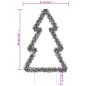 vidaXL Árbol de Navidad luces decorativas con estacas 80 LED 60 cm vidaXL Árbol de Navidad luces decorativas con estacas 80 LED 60 cm