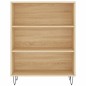 vidaXL Aparador alto madera contrachapada color roble 69,5x34x180 cm vidaXL Aparador alto madera contrachapada color roble 69,5x34x180 cm