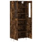 vidaXL Aparador alto madera contrachapada roble ahumado 69,5x34x180 cm vidaXL Aparador alto madera contrachapada roble ahumado 69,5x34x180 cm