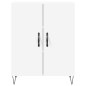 vidaXL Aparador alto madera contrachapada blanco 69,5x34x180 cm vidaXL Aparador alto madera contrachapada blanco 69,5x34x180 cm
