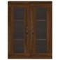 vidaXL Aparador alto madera contrachapada marrón roble 69,5x34x180 cm vidaXL Aparador alto madera contrachapada marrón roble 69,5x34x180 cm