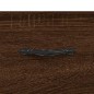 vidaXL Aparador alto madera contrachapada marrón roble 69,5x34x180 cm vidaXL Aparador alto madera contrachapada marrón roble 69,5x34x180 cm