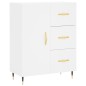 vidaXL Aparador alto madera contrachapada blanco 69,5x34x180 cm vidaXL Aparador alto madera contrachapada blanco 69,5x34x180 cm