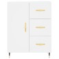 vidaXL Aparador alto madera contrachapada blanco 69,5x34x180 cm vidaXL Aparador alto madera contrachapada blanco 69,5x34x180 cm