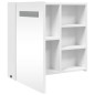 vidaXL Mueble de baño con espejo y luz LED blanco 60x13x52 cm vidaXL Mueble de baño con espejo y luz LED blanco 60x13x52 cm