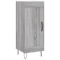 vidaXL Aparador alto madera contrachapada gris Sonoma 34,5x34x180 cm vidaXL Aparador alto madera contrachapada gris Sonoma 34,5x34x180 cm