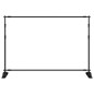 vidaXL Soportes de telón de fondo 2 uds acero negro 305x243 cm vidaXL Soportes de telón de fondo 2 uds acero negro 305x243 cm