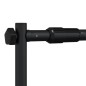 vidaXL Soportes de telón de fondo 2 uds acero negro 305x243 cm vidaXL Soportes de telón de fondo 2 uds acero negro 305x243 cm