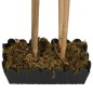 vidaXL Árbol de bambú artificial con 380 hojas verde 80 cm vidaXL Árbol de bambú artificial con 380 hojas verde 80 cm