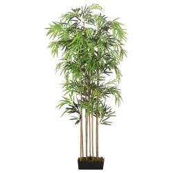 vidaXL Árbol de bambú artificial con 730 hojas verde 120 cm