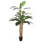 vidaXL Árbol de plátano artificial 18 hojas verde 150 cm vidaXL Árbol de plátano artificial 18 hojas verde 150 cm