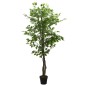 vidaXL Ficus artificial con 378 hojas verde 80 cm vidaXL Ficus artificial con 378 hojas verde 80 cm