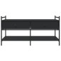 vidaXL Mesa de centro madera de ingeniería negro 99x50x50 cm vidaXL Mesa de centro madera de ingeniería negro 99x50x50 cm