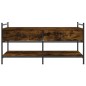 vidaXL Mesa de centro madera de ingeniería roble ahumado 99x50x50 cm vidaXL Mesa de centro madera de ingeniería roble ahumado 99x50x50 cm