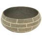 vidaXL Lavabo sobre encimera ovalado cerámica multicolor 59x40x15 cm vidaXL Lavabo sobre encimera ovalado cerámica multicolor 59x40x15 cm