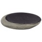 vidaXL Lavabo sobre encimera ovalado cerámica morado gris 59x40x14 cm vidaXL Lavabo sobre encimera ovalado cerámica morado gris 59x40x14 cm