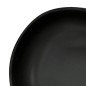 vidaXL Lavabo sobre encimera ovalado cerámica negro y azul 59x40x14 cm vidaXL Lavabo sobre encimera ovalado cerámica negro y azul 59x40x14 cm