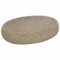 vidaXL Lavabo sobre encimera ovalado cerámica arena 59x40x15 cm vidaXL Lavabo sobre encimera ovalado cerámica arena 59x40x15 cm