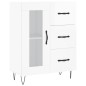 vidaXL Aparador alto madera contrachapada blanco brillo 69,5x34x180 cm vidaXL Aparador alto madera contrachapada blanco brillo 69,5x34x180 cm