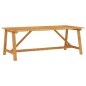 vidaXL Juego de comedor de jardín 7 piezas marrón vidaXL Juego de comedor de jardín 7 piezas marrón