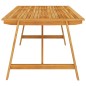 vidaXL Juego de comedor de jardín 7 piezas marrón vidaXL Juego de comedor de jardín 7 piezas marrón