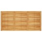 vidaXL Juego de comedor de jardín 7 piezas marrón vidaXL Juego de comedor de jardín 7 piezas marrón