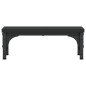 vidaXL Soporte para pantalla madera de ingeniería negro 37x23x14 cm