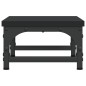 vidaXL Soporte para pantalla madera de ingeniería negro 37x23x14 cm