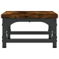 vidaXL Soporte de pantalla madera ingeniería roble ahumado 37x23x14 cm vidaXL Soporte de pantalla madera ingeniería roble ahumado 37x23x14 cm