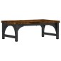 vidaXL Soporte de pantalla madera ingeniería roble ahumado 37x23x14 cm vidaXL Soporte de pantalla madera ingeniería roble ahumado 37x23x14 cm