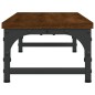 vidaXL Soporte de pantalla madera ingeniería marrón roble 85x23x15,5cm vidaXL Soporte de pantalla madera ingeniería marrón roble 85x23x15,5cm