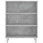 vidaXL Aparador alto madera contrachapada gris hormigón 69,5x34x180 cm vidaXL Aparador alto madera contrachapada gris hormigón 69,5x34x180 cm