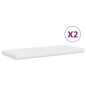 vidaXL Sofá cama nido con colchón tela gris oscuro 90x200 cm vidaXL Sofá cama nido con colchón tela gris oscuro 90x200 cm