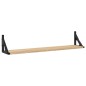 vidaXL Estantes pared 2uds madera ingeniería roble Sonoma 80x15x15,5cm vidaXL Estantes pared 2uds madera ingeniería roble Sonoma 80x15x15,5cm