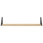 vidaXL Estantes pared 2uds madera ingeniería roble Sonoma 80x15x15,5cm vidaXL Estantes pared 2uds madera ingeniería roble Sonoma 80x15x15,5cm