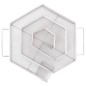 vidaXL Generador de humo frío redondo 6 lados acero inoxidable 22,5 cm vidaXL Generador de humo frío redondo 6 lados acero inoxidable 22,5 cm