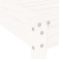 vidaXL Mesa y sillas de jardín 3 piezas madera maciza de pino blanco vidaXL Mesa y sillas de jardín 3 piezas madera maciza de pino blanco