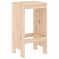 vidaXL Set de mesa y taburetes altos 3 piezas madera maciza de pino vidaXL Set de mesa y taburetes altos 3 piezas madera maciza de pino