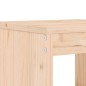 vidaXL Set de mesa y taburetes altos 3 piezas madera maciza de pino vidaXL Set de mesa y taburetes altos 3 piezas madera maciza de pino