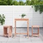 vidaXL Mesa y sillas de jardín 3 pzas madera maciza Douglas vidaXL Mesa y sillas de jardín 3 pzas madera maciza Douglas