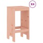 vidaXL Mesa alta y taburetes de jardín 5 piezas madera maciza Douglas vidaXL Mesa alta y taburetes de jardín 5 piezas madera maciza Douglas