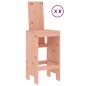 vidaXL Juego de muebles de jardín 9 pzas madera maciza abeto Douglas vidaXL Juego de muebles de jardín 9 pzas madera maciza abeto Douglas