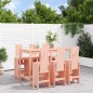 vidaXL Juego de muebles de jardín 7 pzas madera maciza abeto Douglas vidaXL Juego de muebles de jardín 7 pzas madera maciza abeto Douglas
