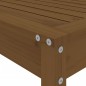 vidaXL Mesa y taburetes altos de jardín 5 pzas madera pino marrón miel vidaXL Mesa y taburetes altos de jardín 5 pzas madera pino marrón miel